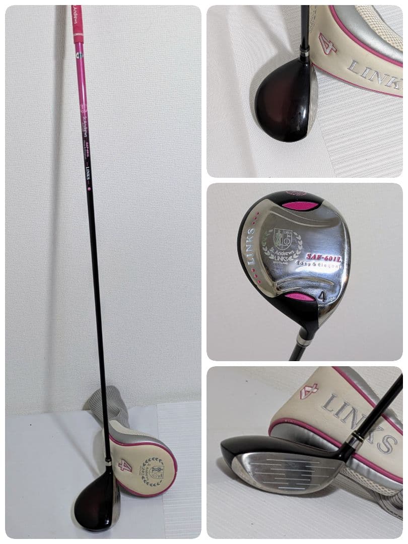 LINKS ゴルフクラブレディースセット Callawayキャディバッグ付
