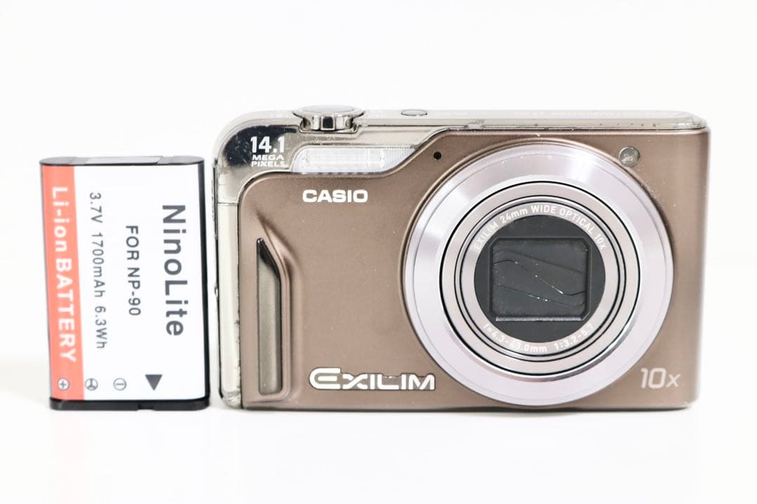 カシオ CASIO EXILIM EX-H15 ブラウン