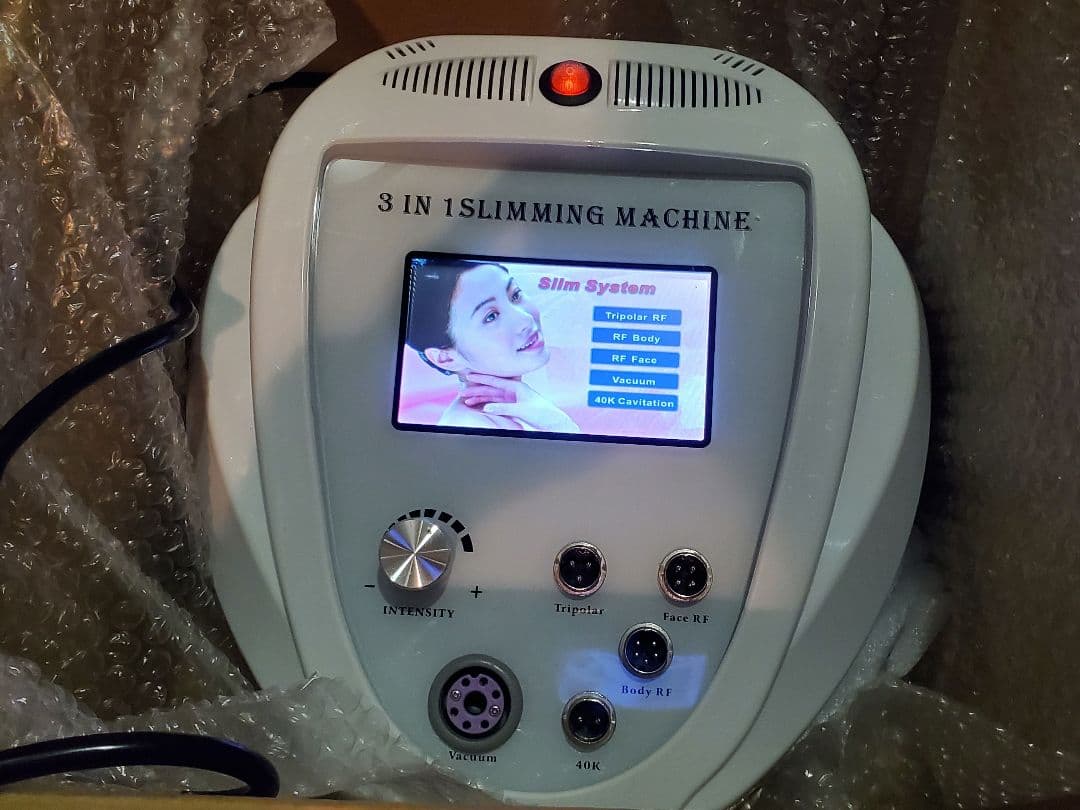 40Kキャビテーション ラジオ派 RF 超音波 赤色LED 美顔器 ボディケア