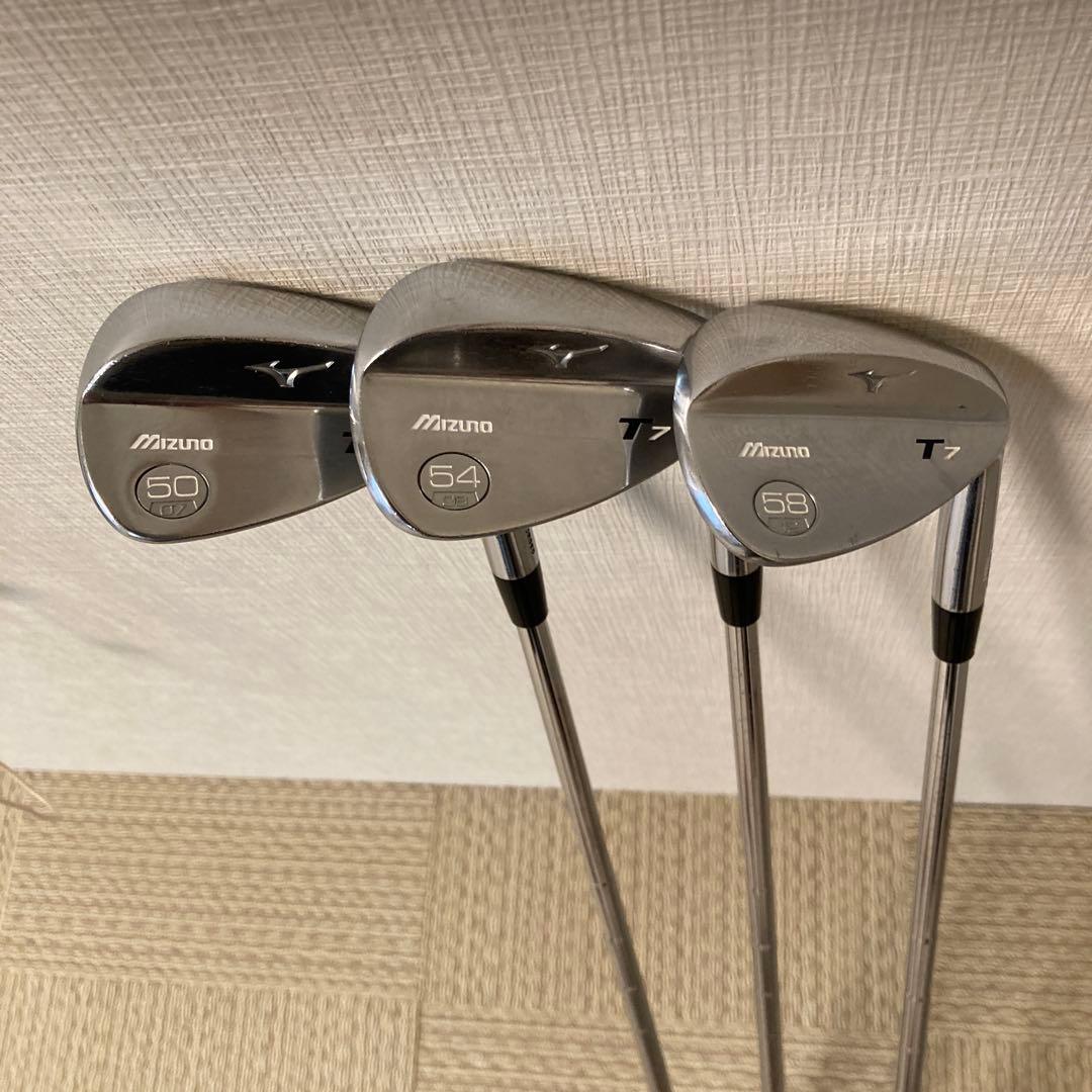 ミズノ　T7 50° 54° 58° ウェッジ３本セット