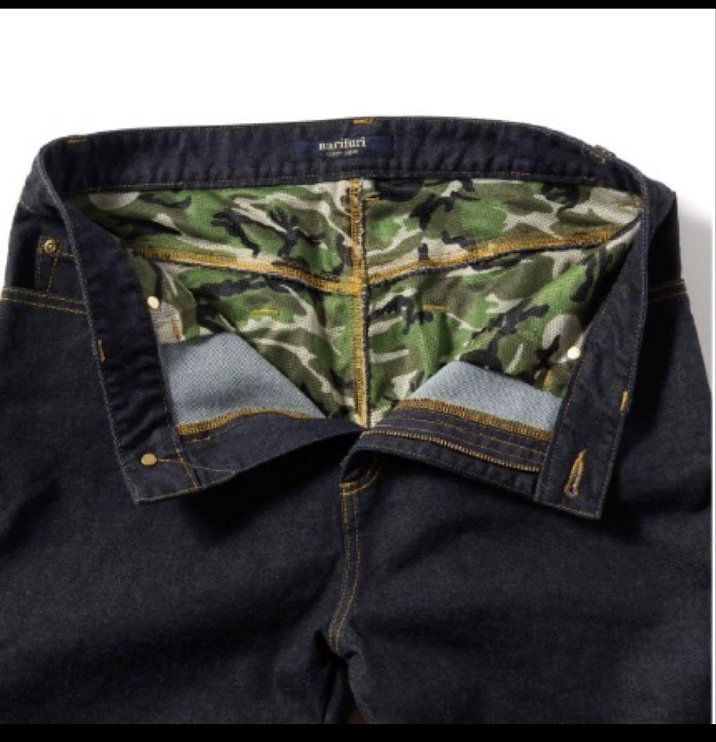 ナリフリ　Durable N/Cデニム6ポケットパンツ