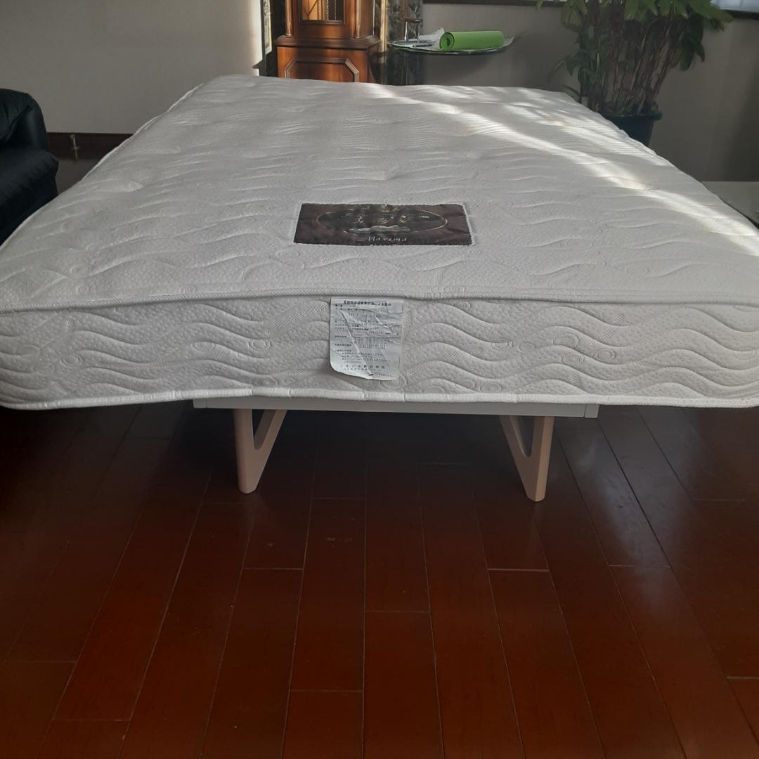 【美品！シモンズ　セミダブルマットレス　ビューティレストMaxima　引取歓迎】
