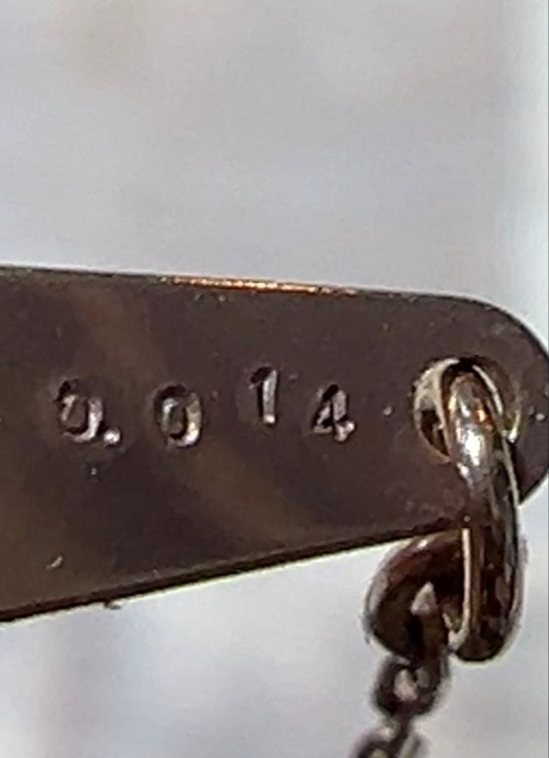 ジュエリーマキ K10 0.014ct ネックレス