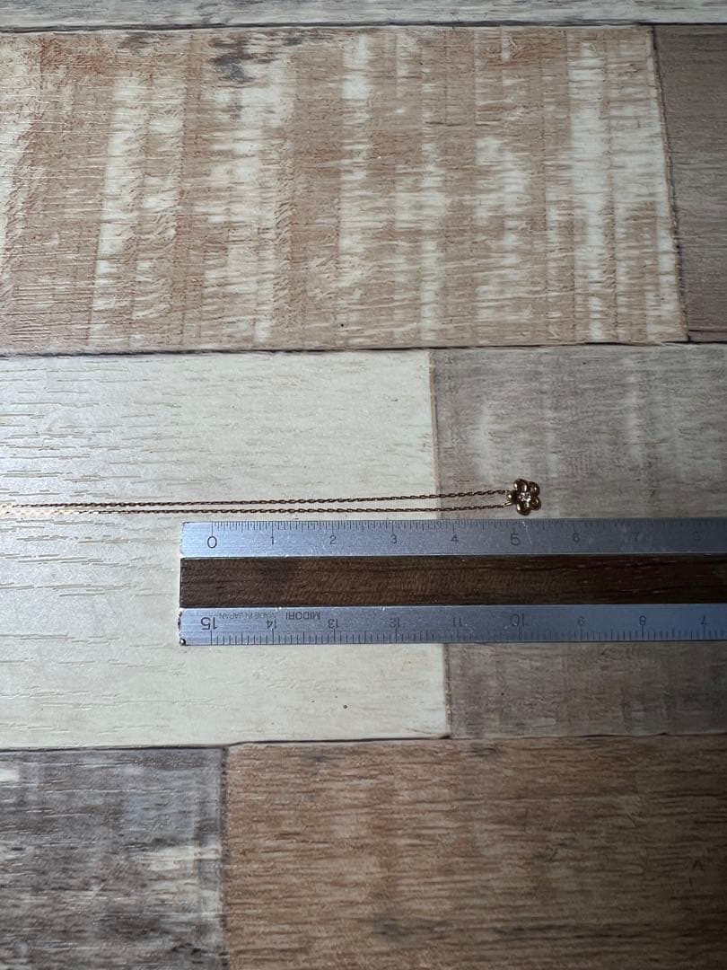 ジュエリーマキ K10 0.014ct ネックレス