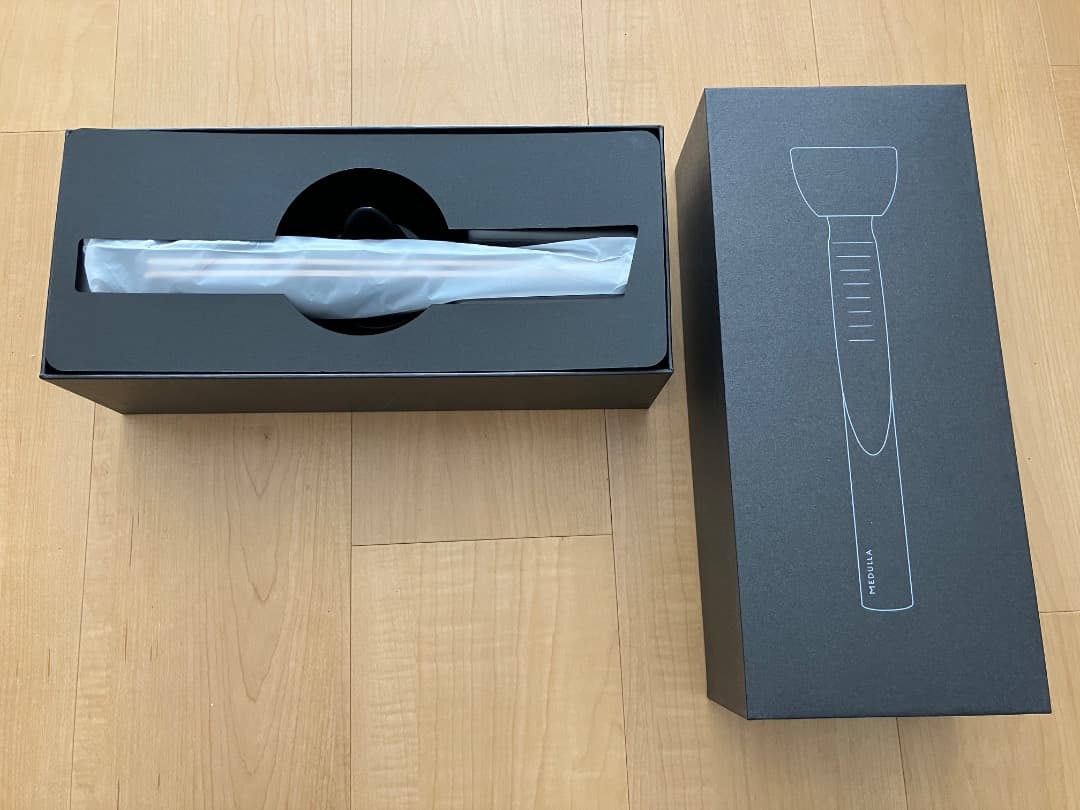 MEDULLA ヘアアイロン 黒/ローズゴールド