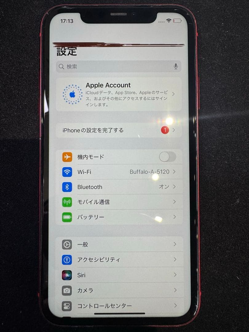 モ*リ様 Apple iPhone 11 64GB【液晶表示不良】