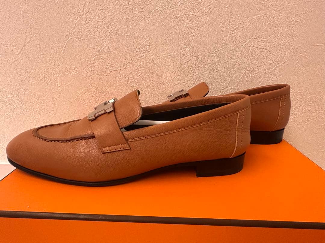 エルメス モカシンパリ 34.5(22.5㎝相当)　箱付き