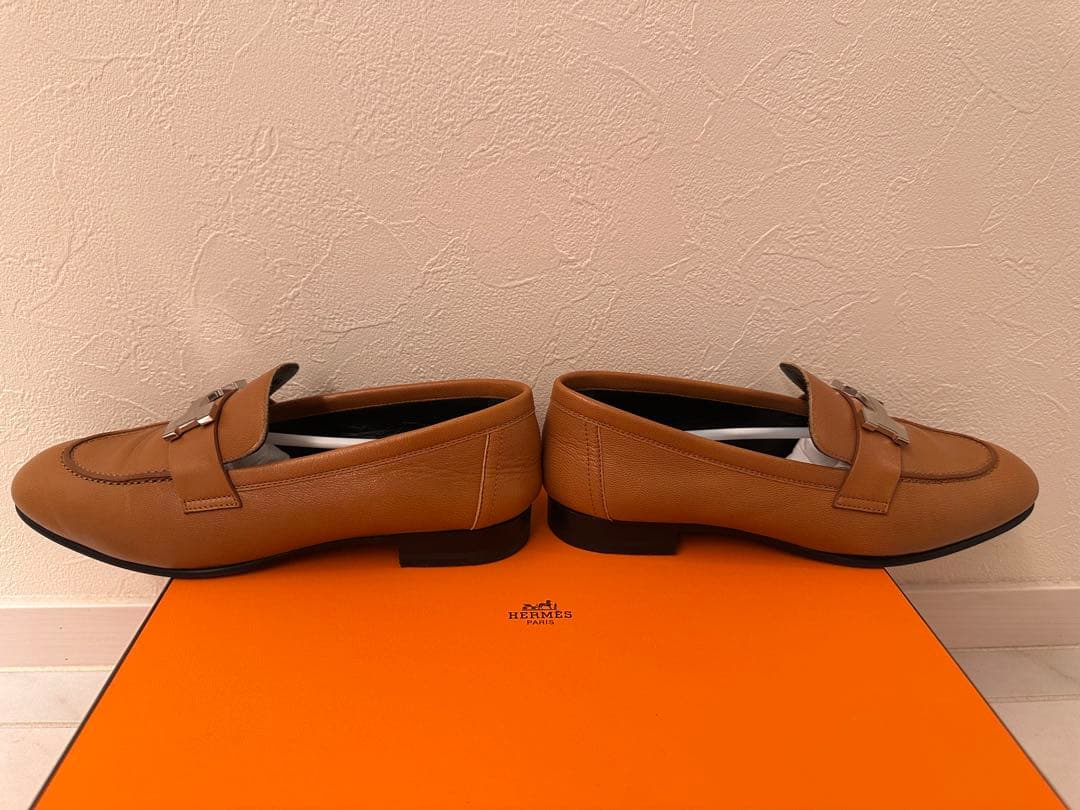 エルメス モカシンパリ 34.5(22.5㎝相当)　箱付き