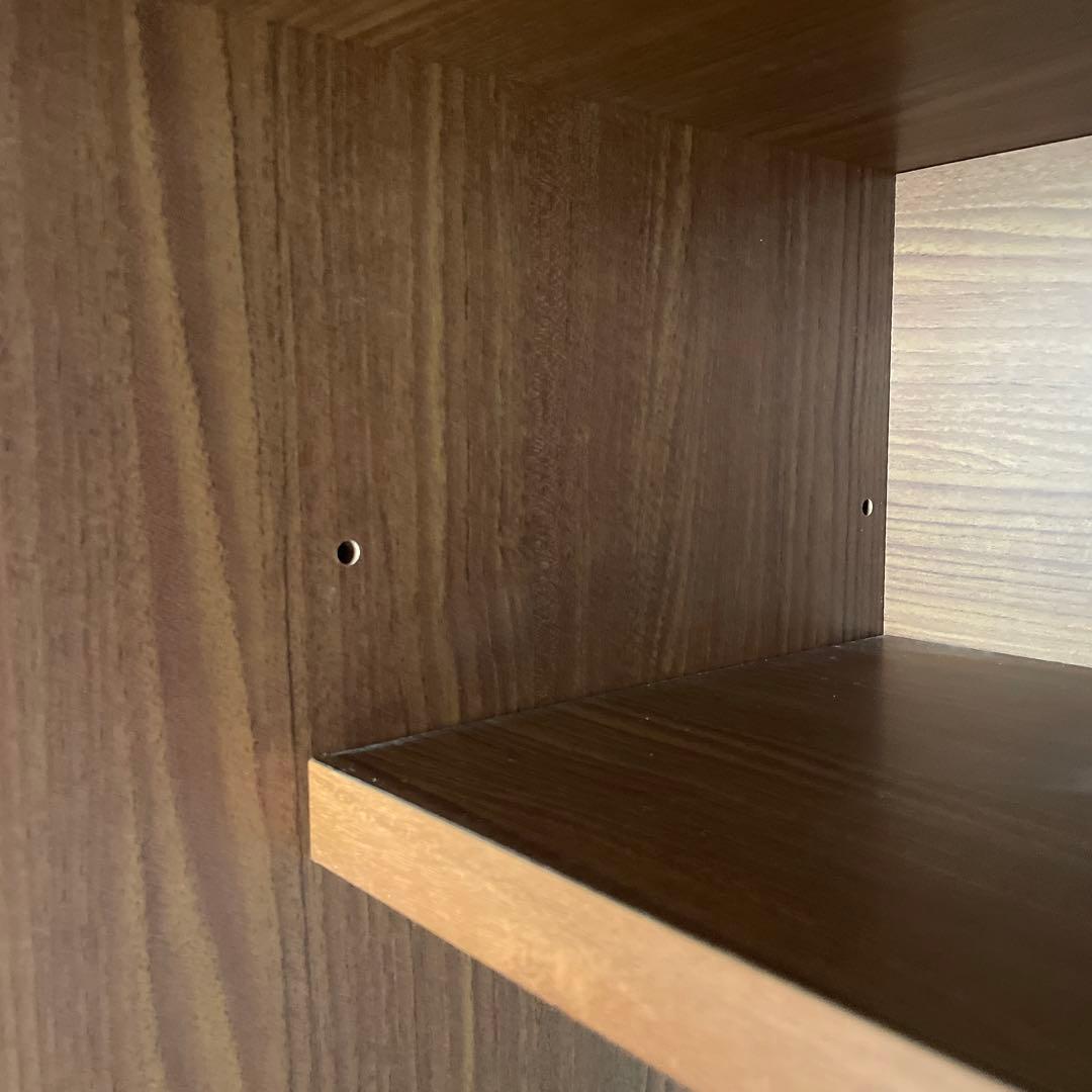 【値下げ】unico STRADA キッチンボード(S) スライド棚仕様 食器棚