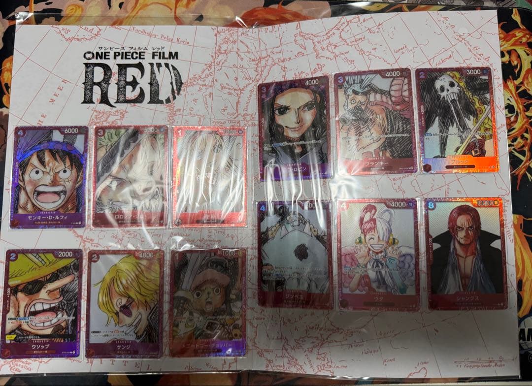 ONE PIECE　プレミアムカードコレクション　FILM RED　未開封2点