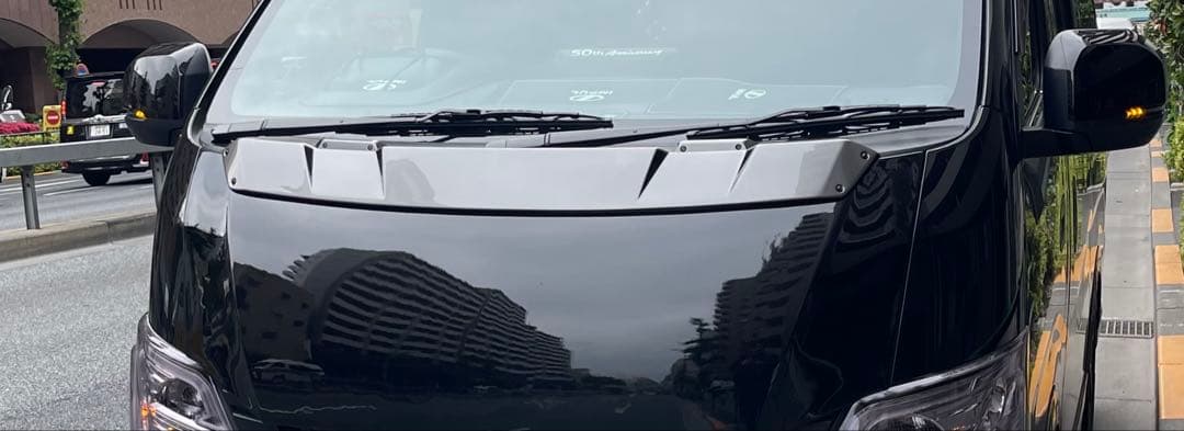 KENSTYLE ケンスタイル ボンネットスポイラー キャラバン CARAVAN