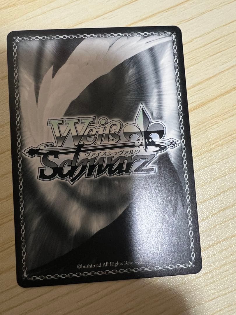 ws ヴァイスシュヴァルツ　風に舞う花びらの中で　初音ミク　SSP サイン