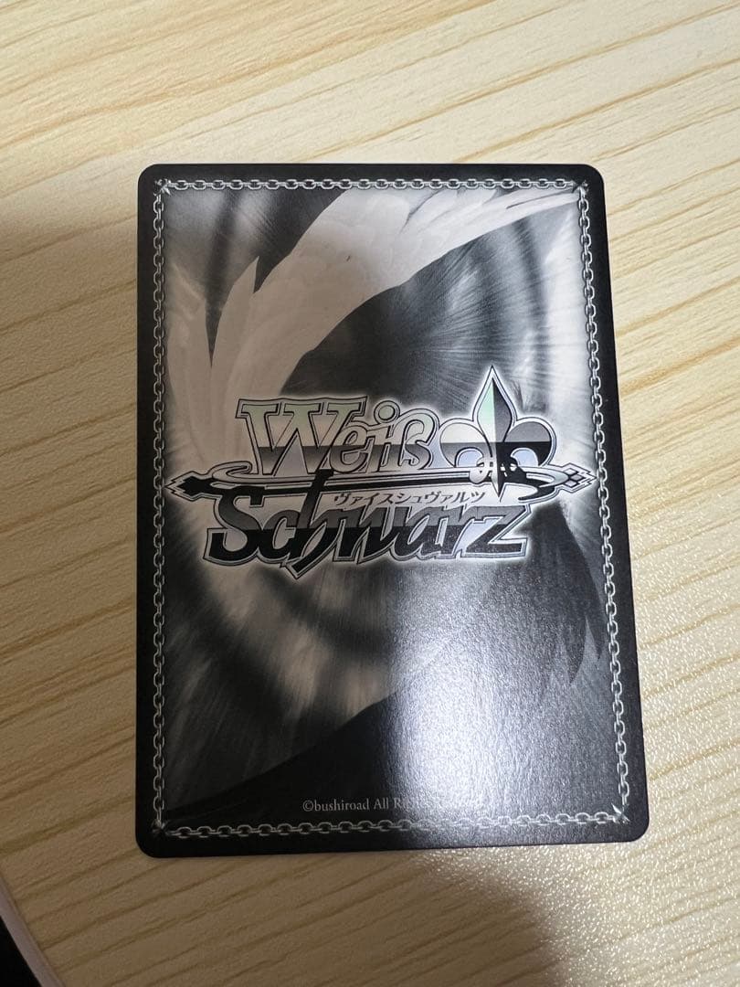 ws ヴァイスシュヴァルツ　風に舞う花びらの中で　初音ミク　SSP サイン