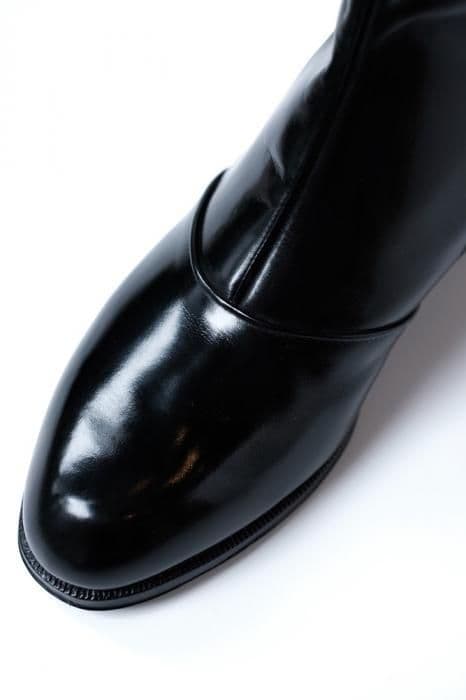 Le Yucca's Art.Y28318 サイドジップブーツ BLACK