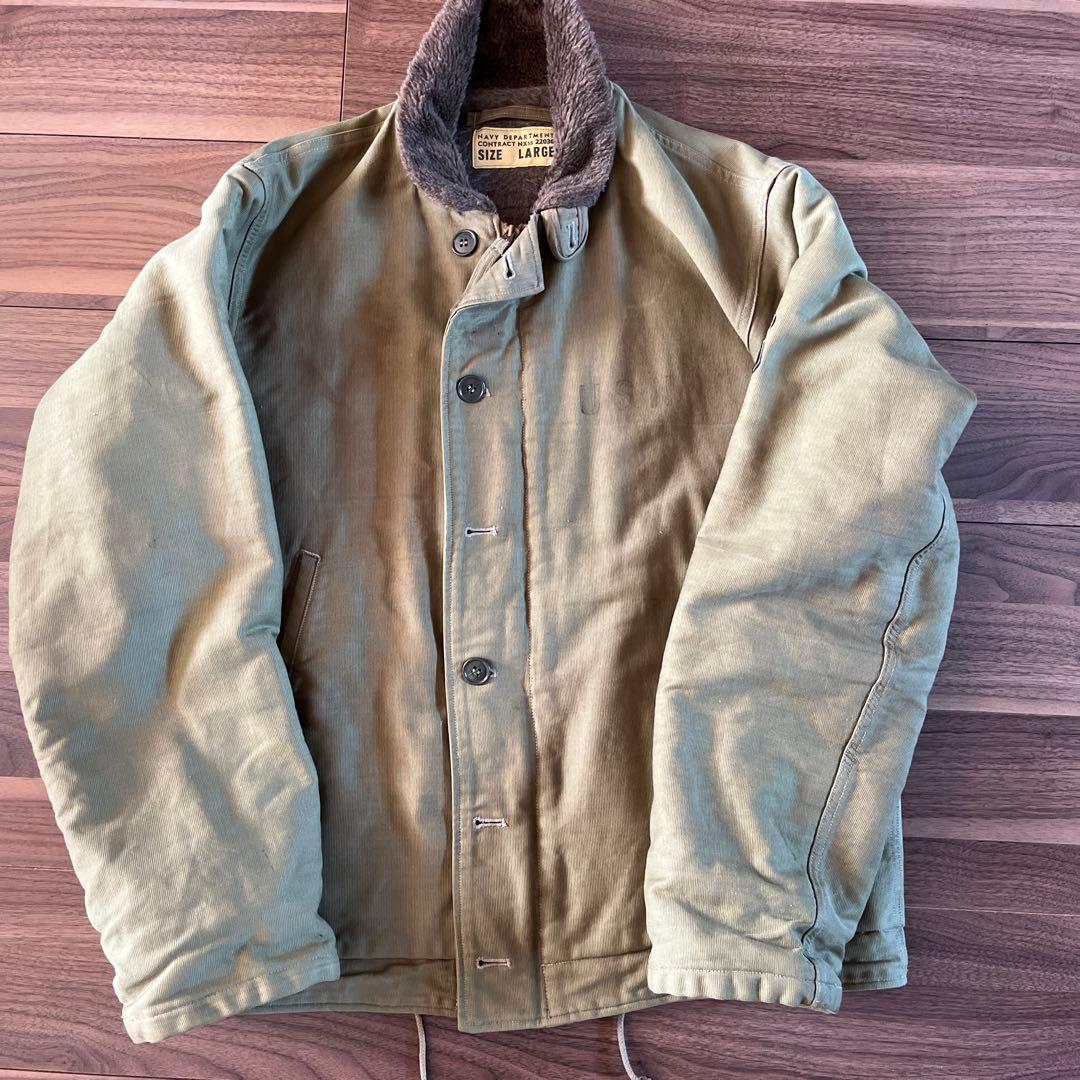 バズリクソンズＮ-1デッキジャケットワッペンM品番Lサイズ