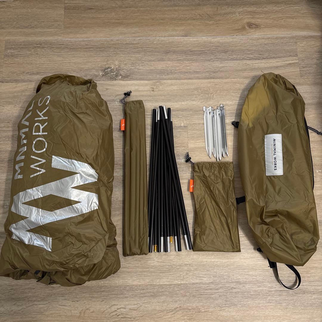 MINIMAL WORKS ジャックシェルターミニ　タン