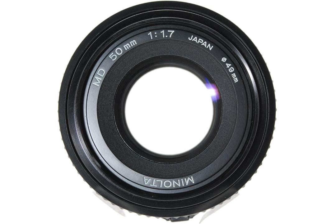 フィルムカメラ MINOLTA XD New MD 50mm F1.7