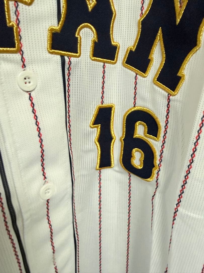 侍ジャパン23年大谷レプリカユニフォーム　優勝年