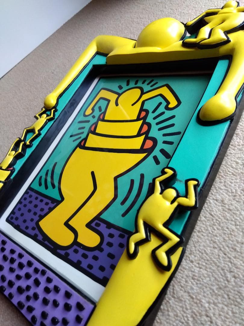 Keith Haring☆キースへリング　立体額縁（オリジナルフレーム）ポスター