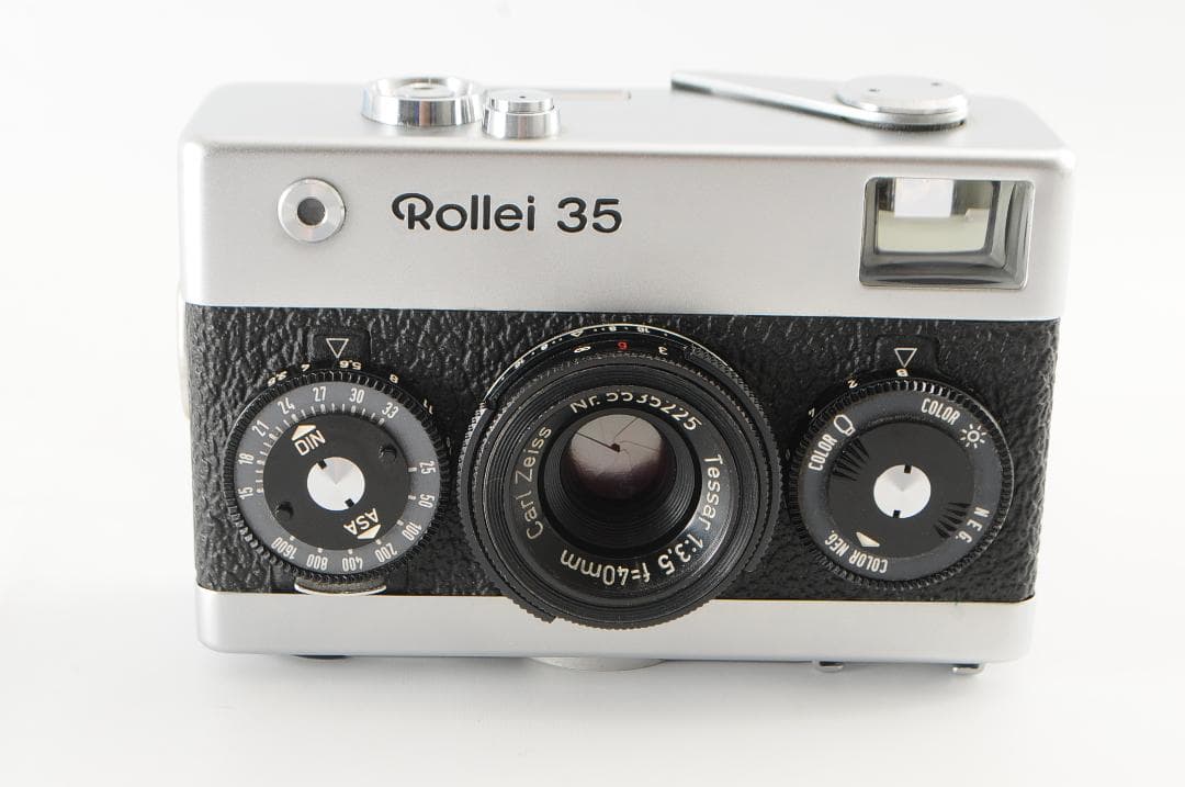 ★新品級★ Rollei 35 シルバー★カビ・クモリなし！露出計作動！完動品！