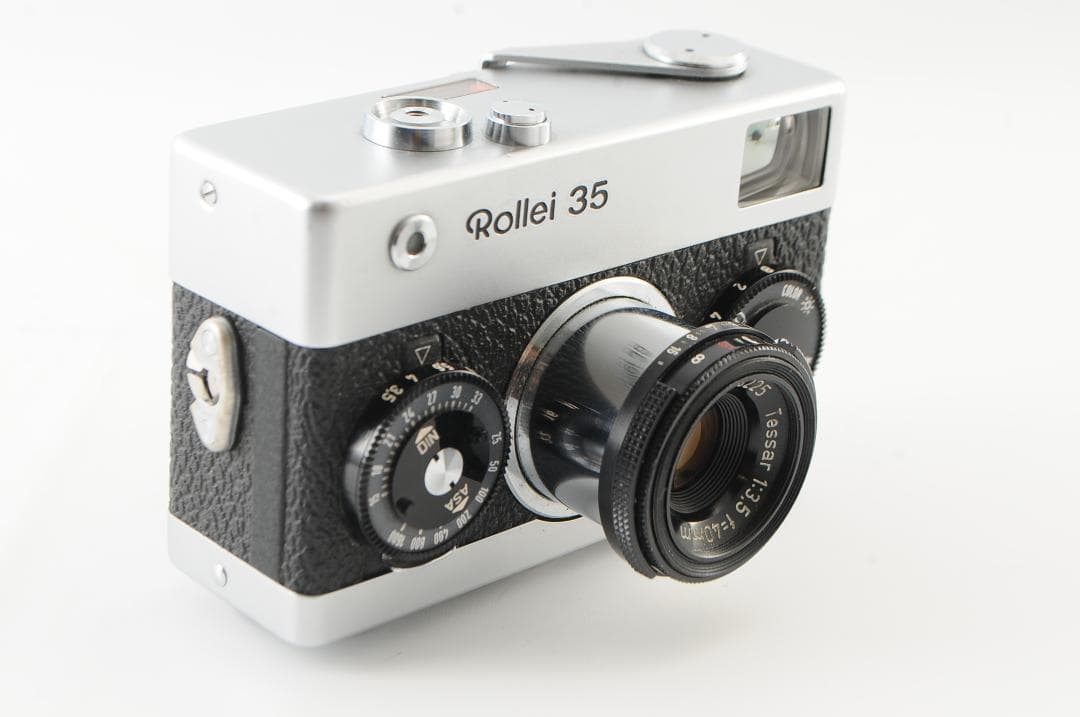 ★新品級★ Rollei 35 シルバー★カビ・クモリなし！露出計作動！完動品！