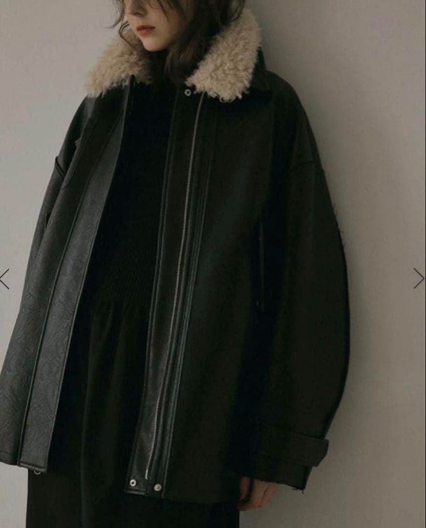 ETRETOKYO マルチファブリックリバーシブルコート ブラックMサイズ