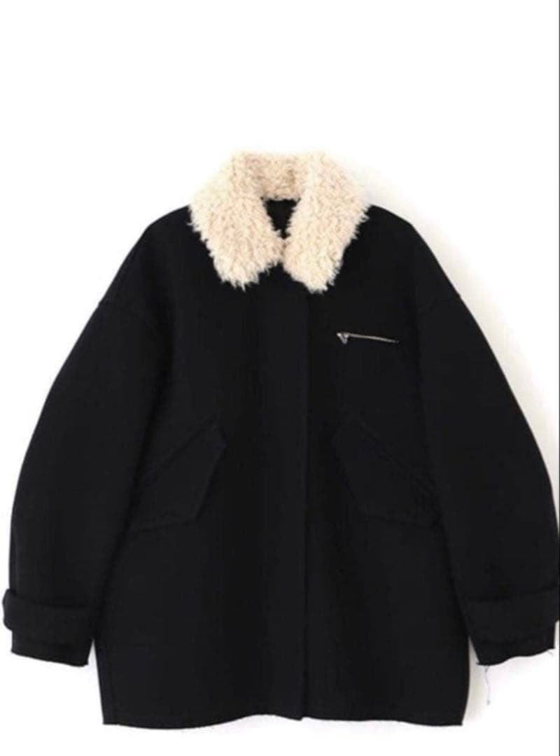 ETRETOKYO マルチファブリックリバーシブルコート ブラックMサイズ