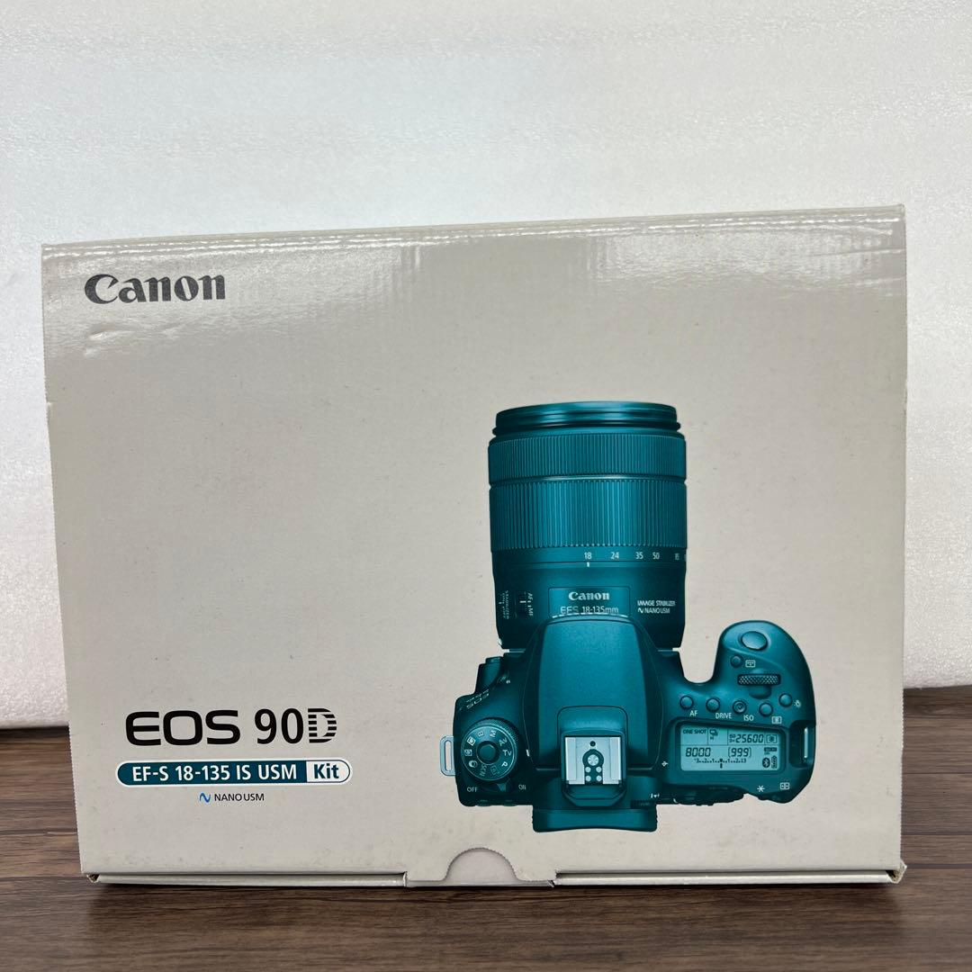 Canonデジタル一眼レフカメラEOS90D EF-S18-135 レンズキット