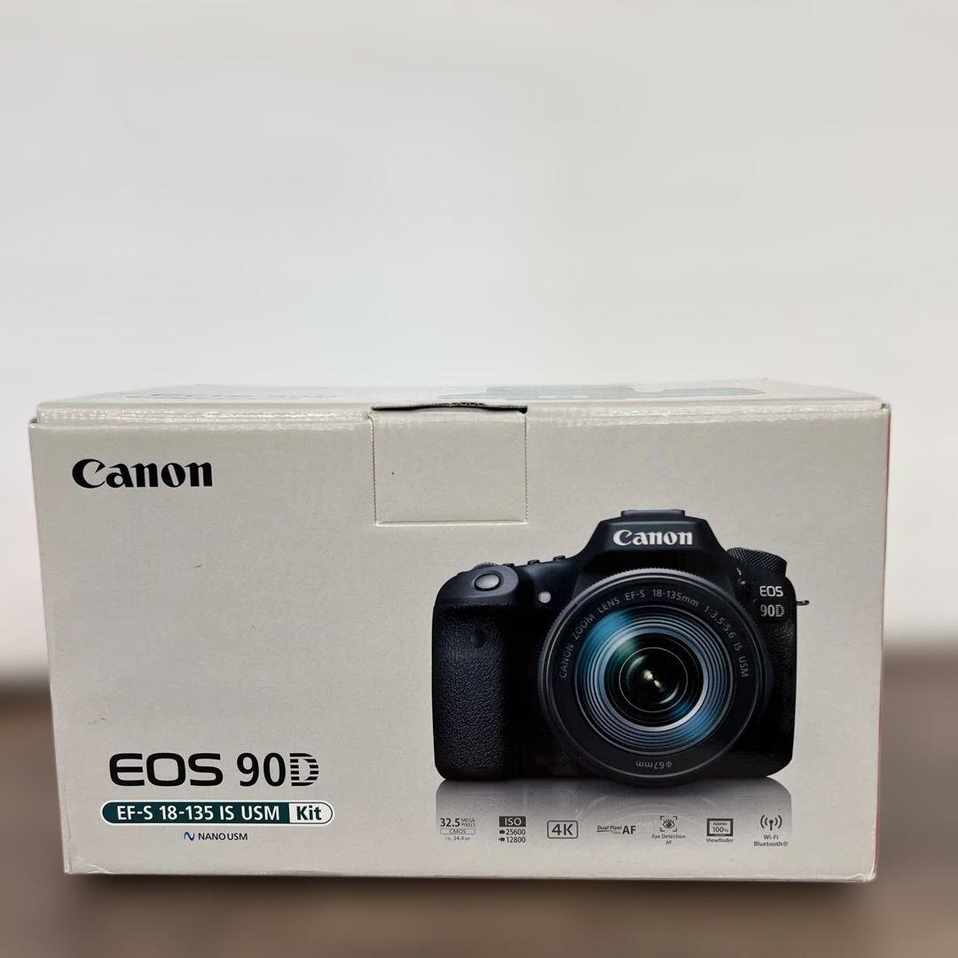 Canonデジタル一眼レフカメラEOS90D EF-S18-135 レンズキット