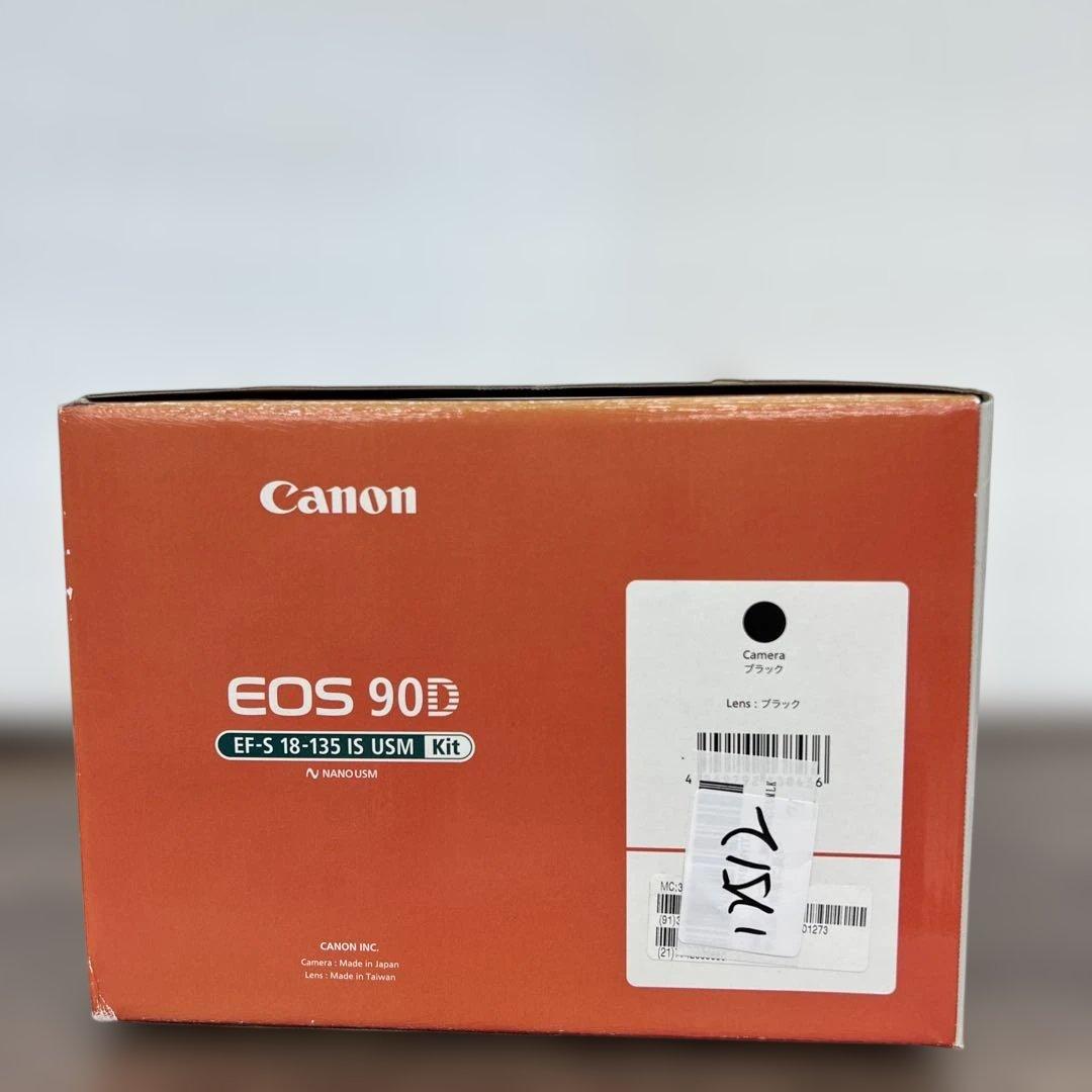 Canonデジタル一眼レフカメラEOS90D EF-S18-135 レンズキット