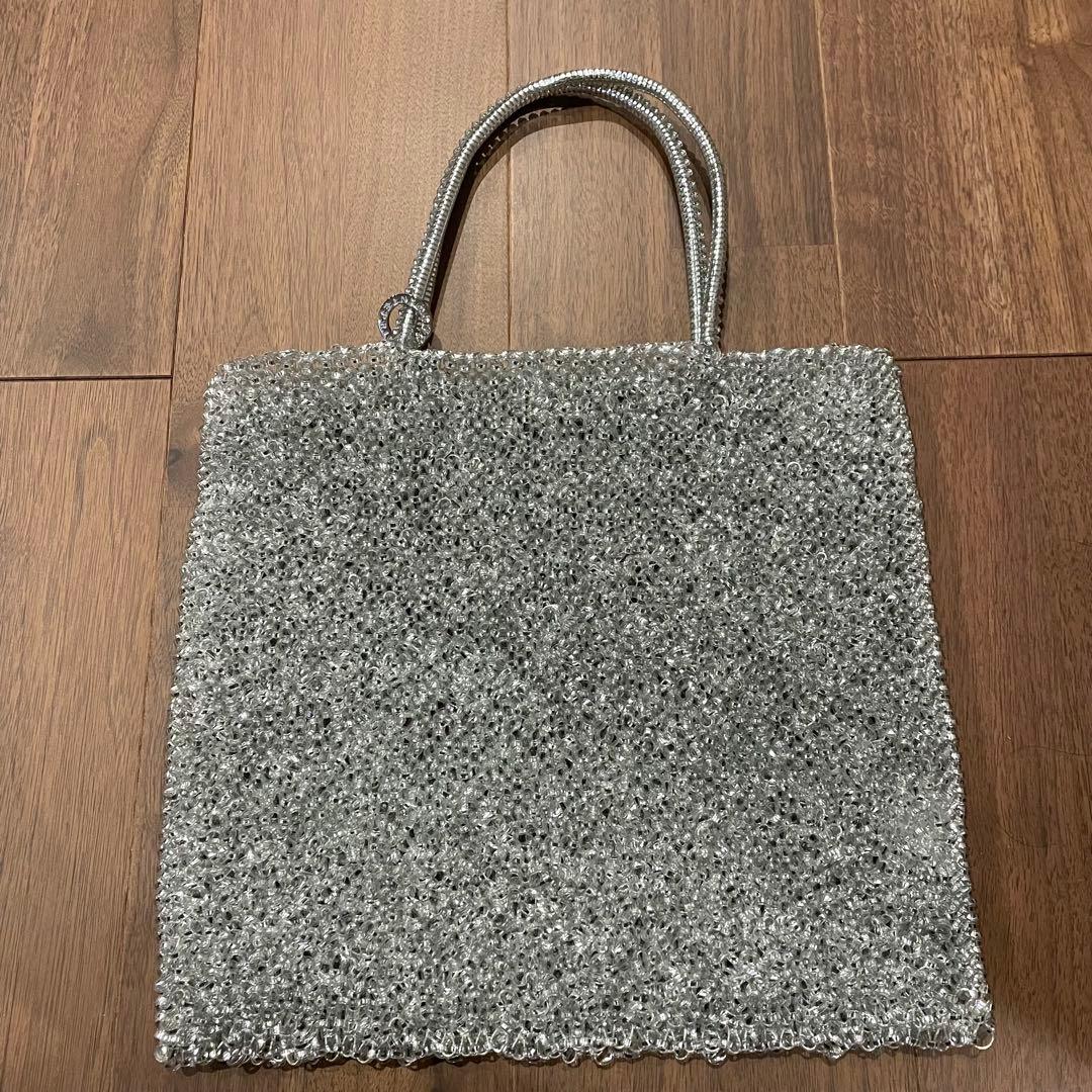 【美品】アンテプリマ スタンダードスクエア ラージ ワイヤーバッグ 結婚式