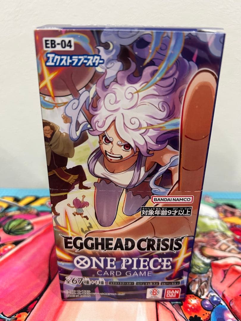 EGGHEAD CRISIS ONEPIECECARD EB-04 テープカット