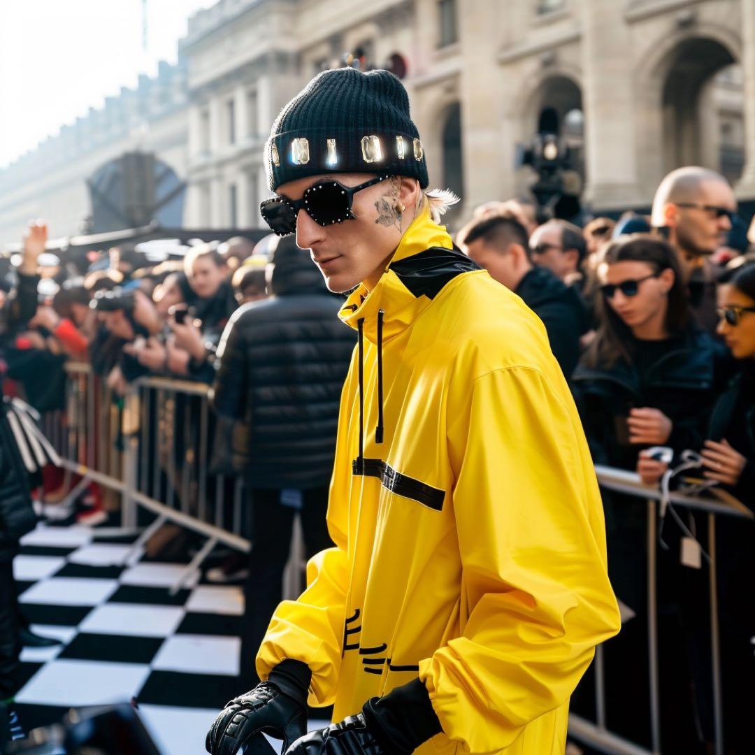 SICKO MONSTER Louis Crown Beanie ブラック