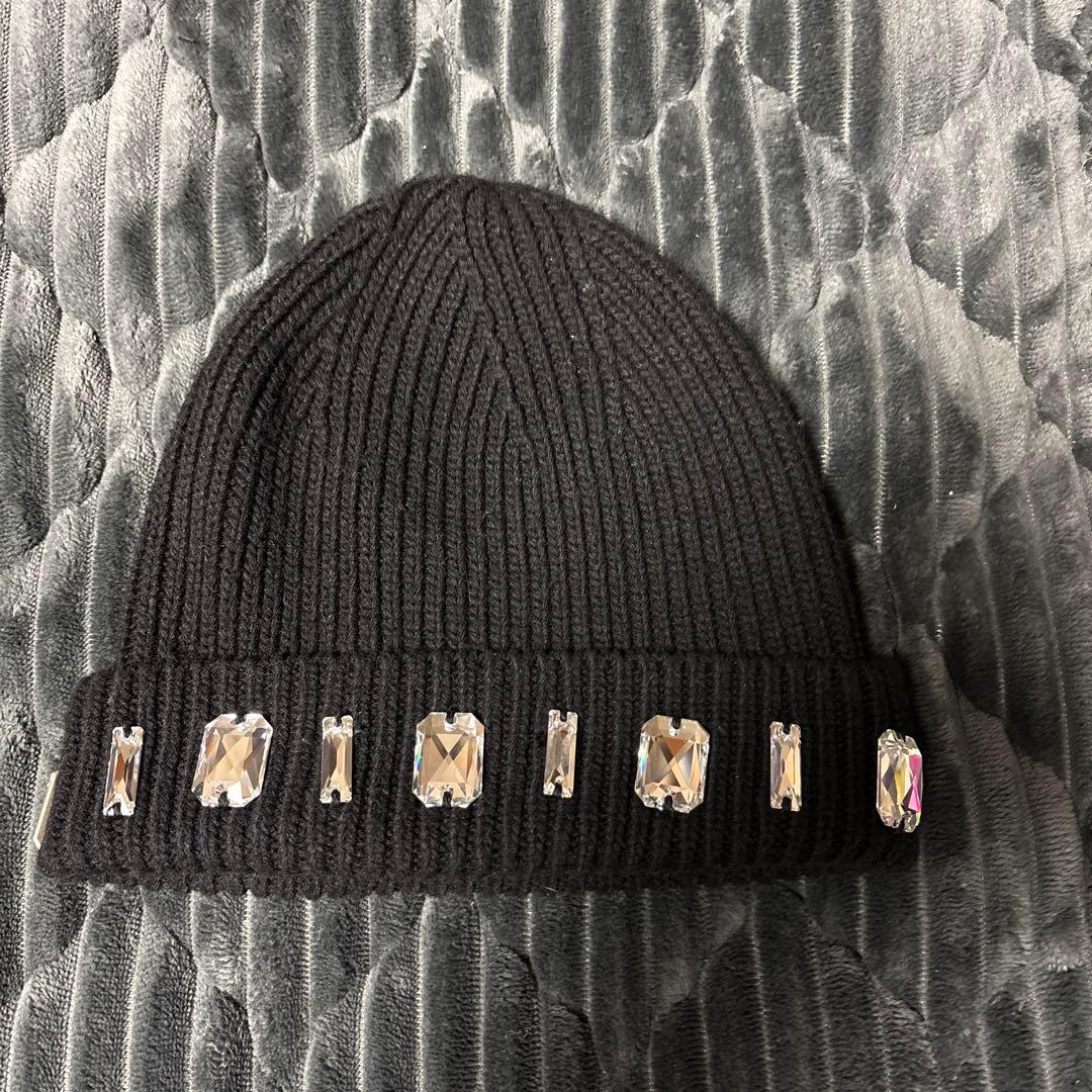SICKO MONSTER Louis Crown Beanie ブラック