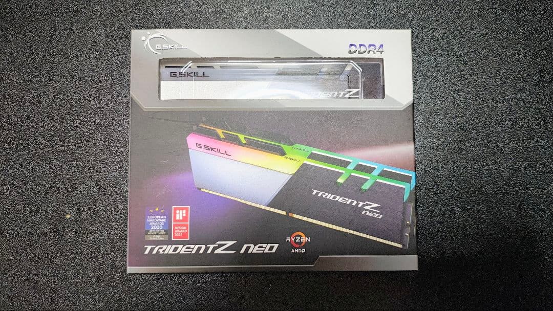 G.SKILL TRIDENT Z NEO DDR4 16GB メモリー 新品