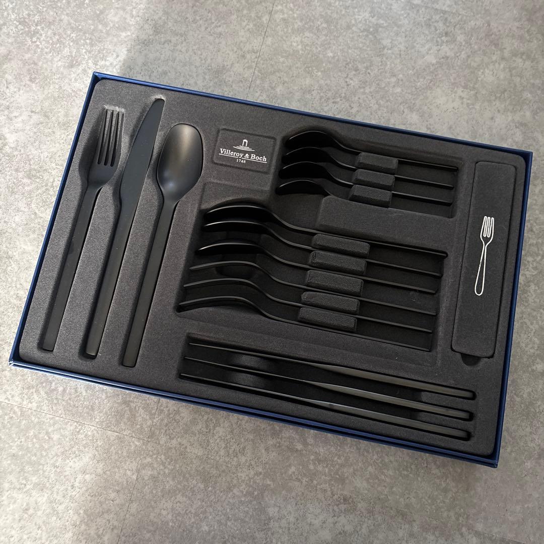 【レア】ビレロイボッホ　カトラリーセット 16ピース 新品