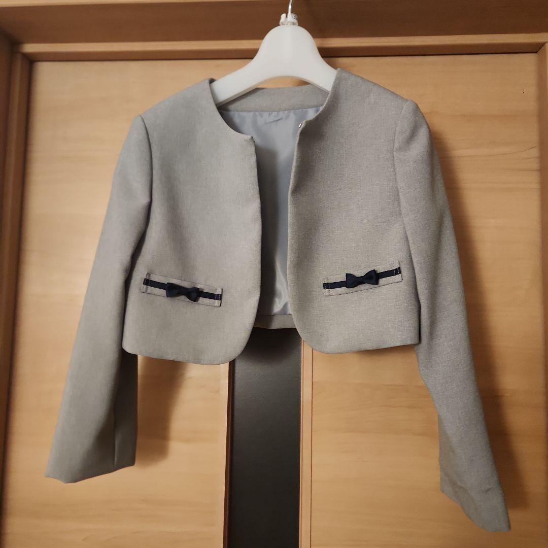 ショパンCHOPIN 130 女の子フォーマルスーツワンピース 入学卒園式 美品