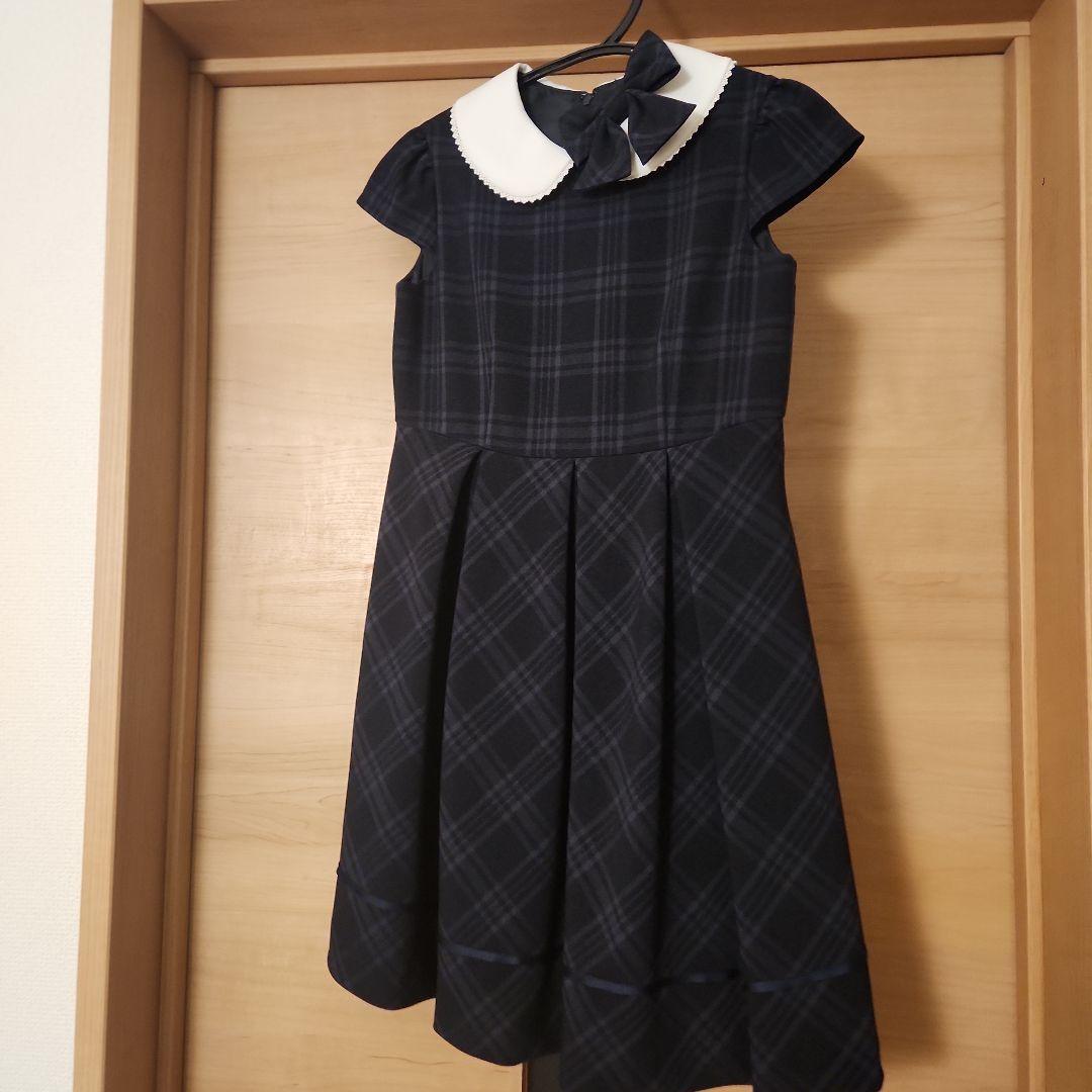 ショパンCHOPIN 130 女の子フォーマルスーツワンピース 入学卒園式 美品