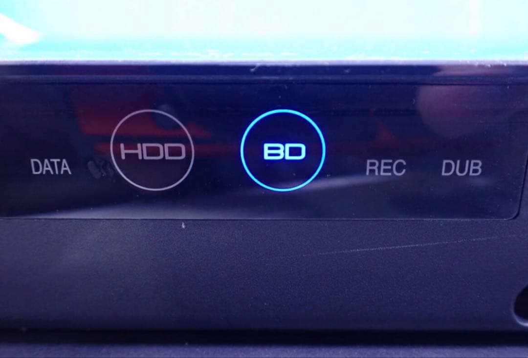 D1020#SHARP ブルーレイレコーダー BD-NW520 2018年製