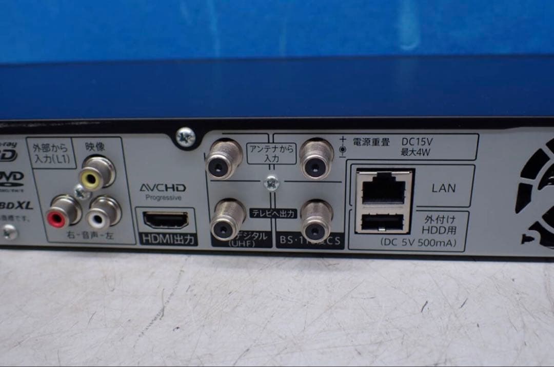 D1020#SHARP ブルーレイレコーダー BD-NW520 2018年製