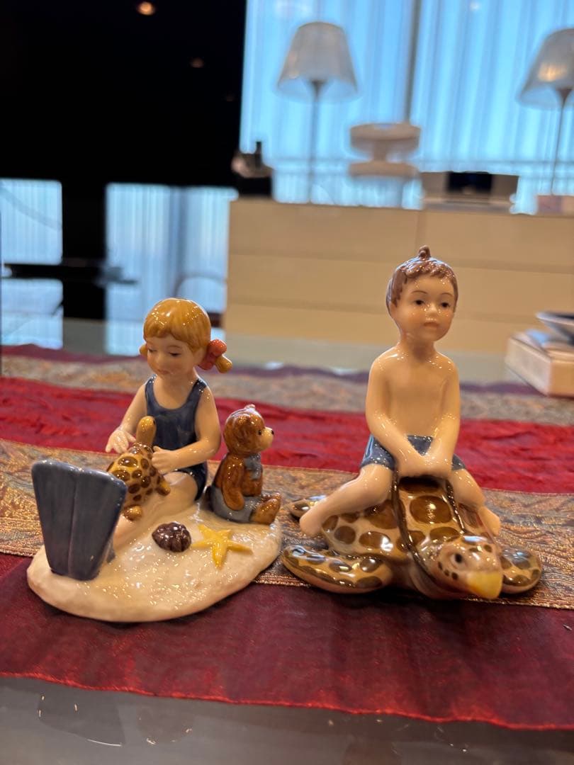 かんなEmma & Frederik 陶器フィギュリン　セット　2003年