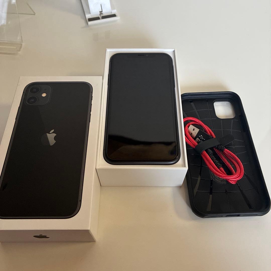 Apple iPhone 11 (ブラック64GB【訳あり】