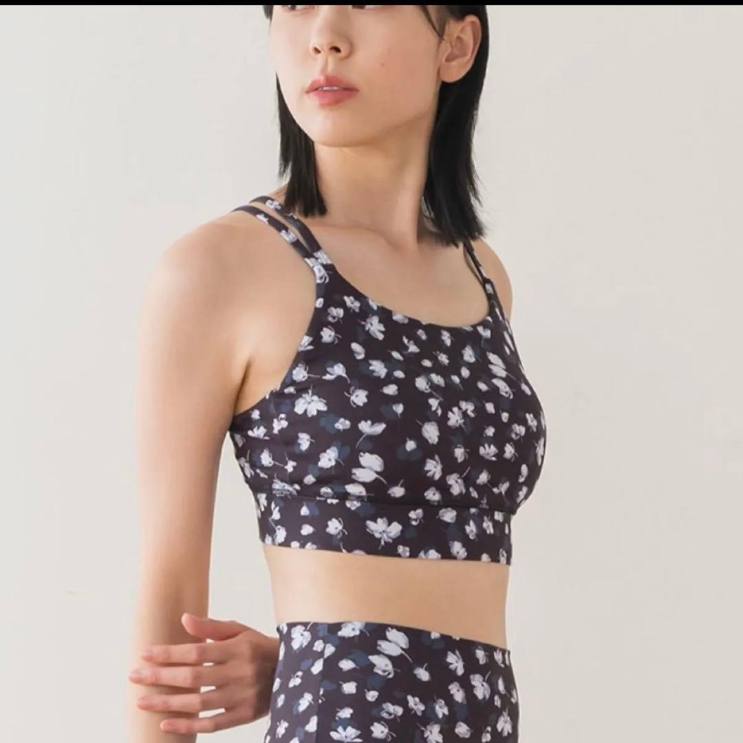 SUKALA フラワープリントセパレートタンクトップL