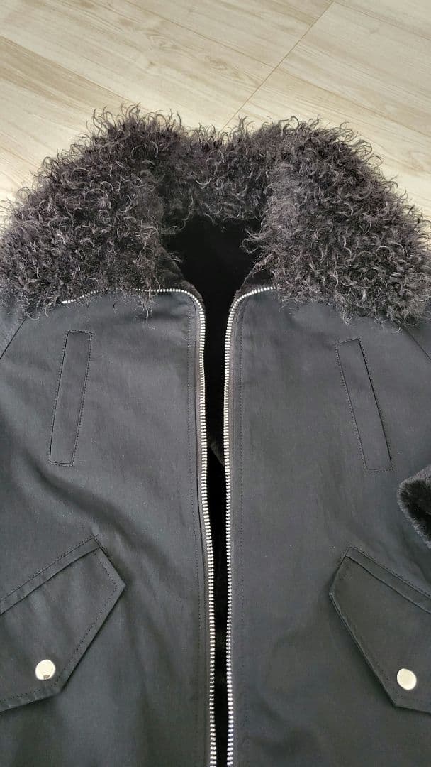 ★美品★襟ファー付ブルゾン