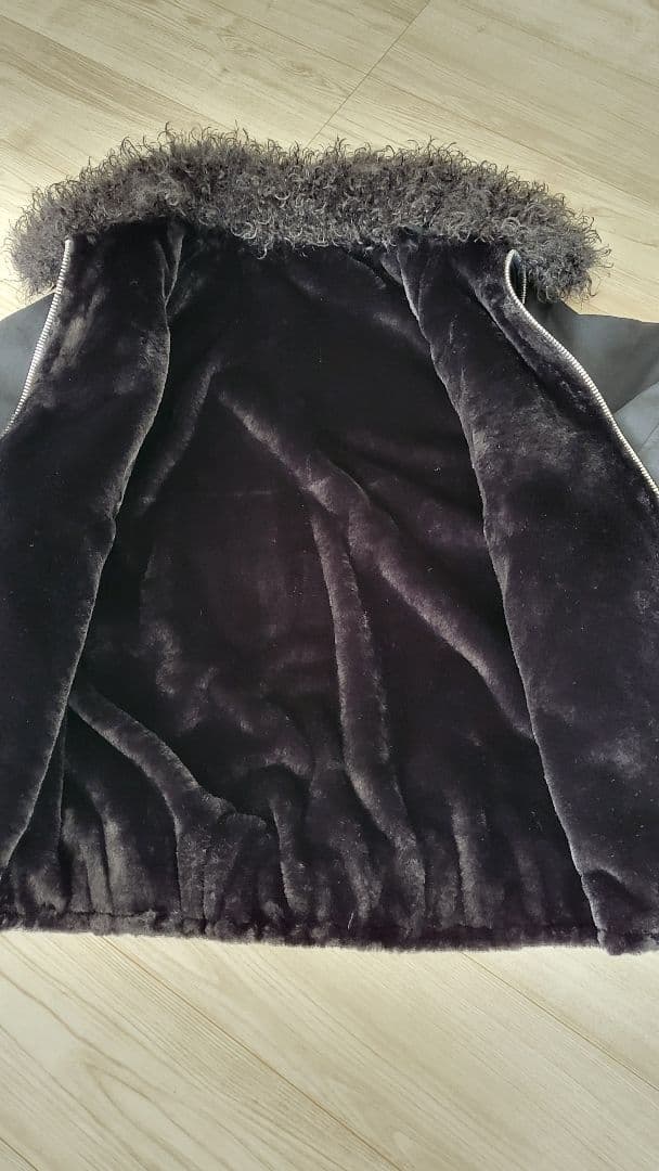 ★美品★襟ファー付ブルゾン