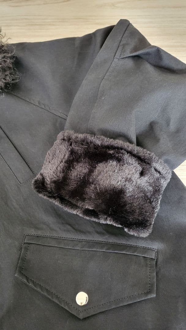 ★美品★襟ファー付ブルゾン