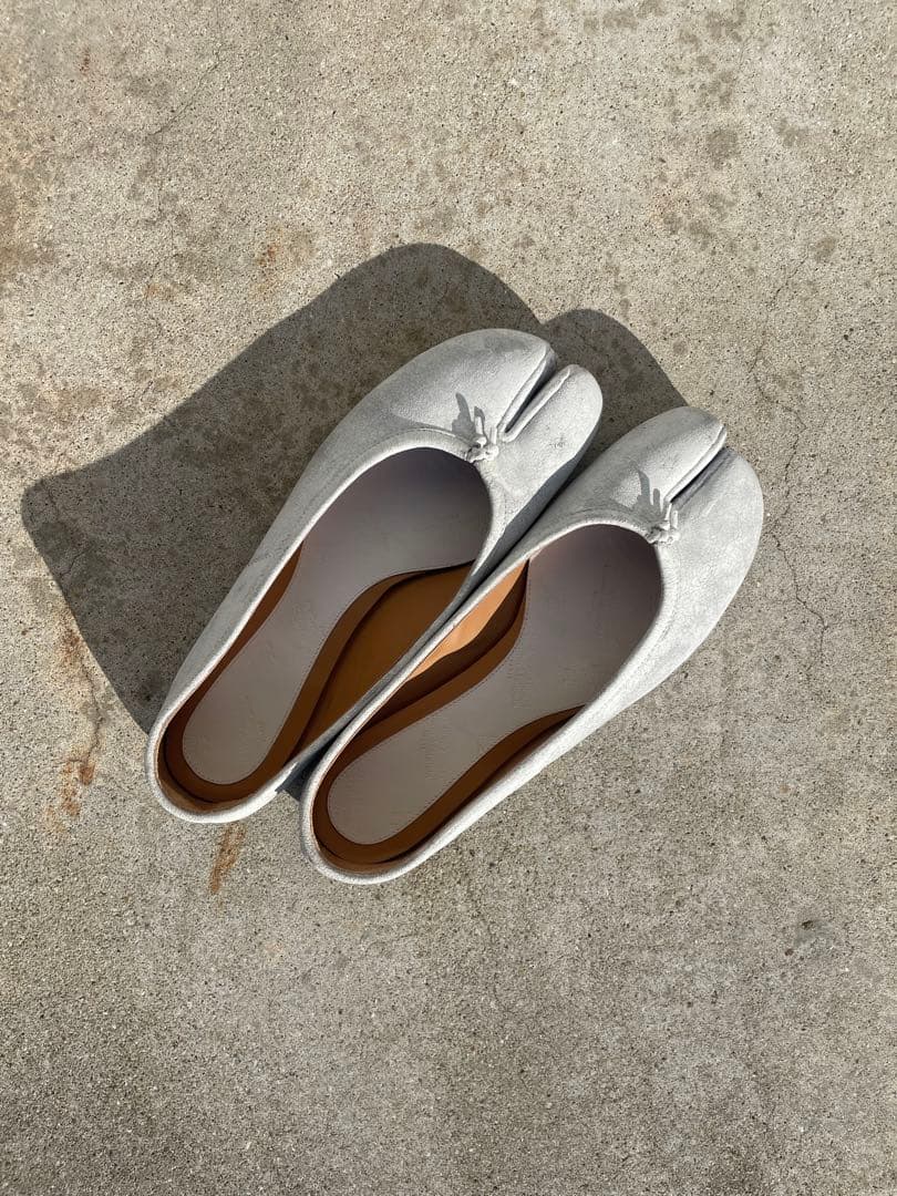 Maison Margiela Tabi 足袋 フラットシューズ ペイント