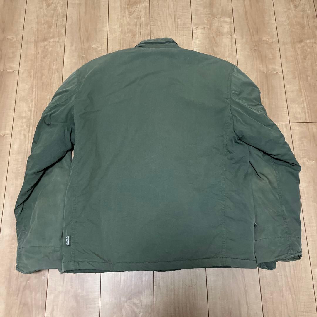 old stussy ステューシー　ミニタリー　カーキ