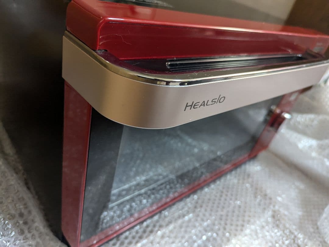 シャープHEALSIO AX-CA200 オーブンレンジ 赤　良品