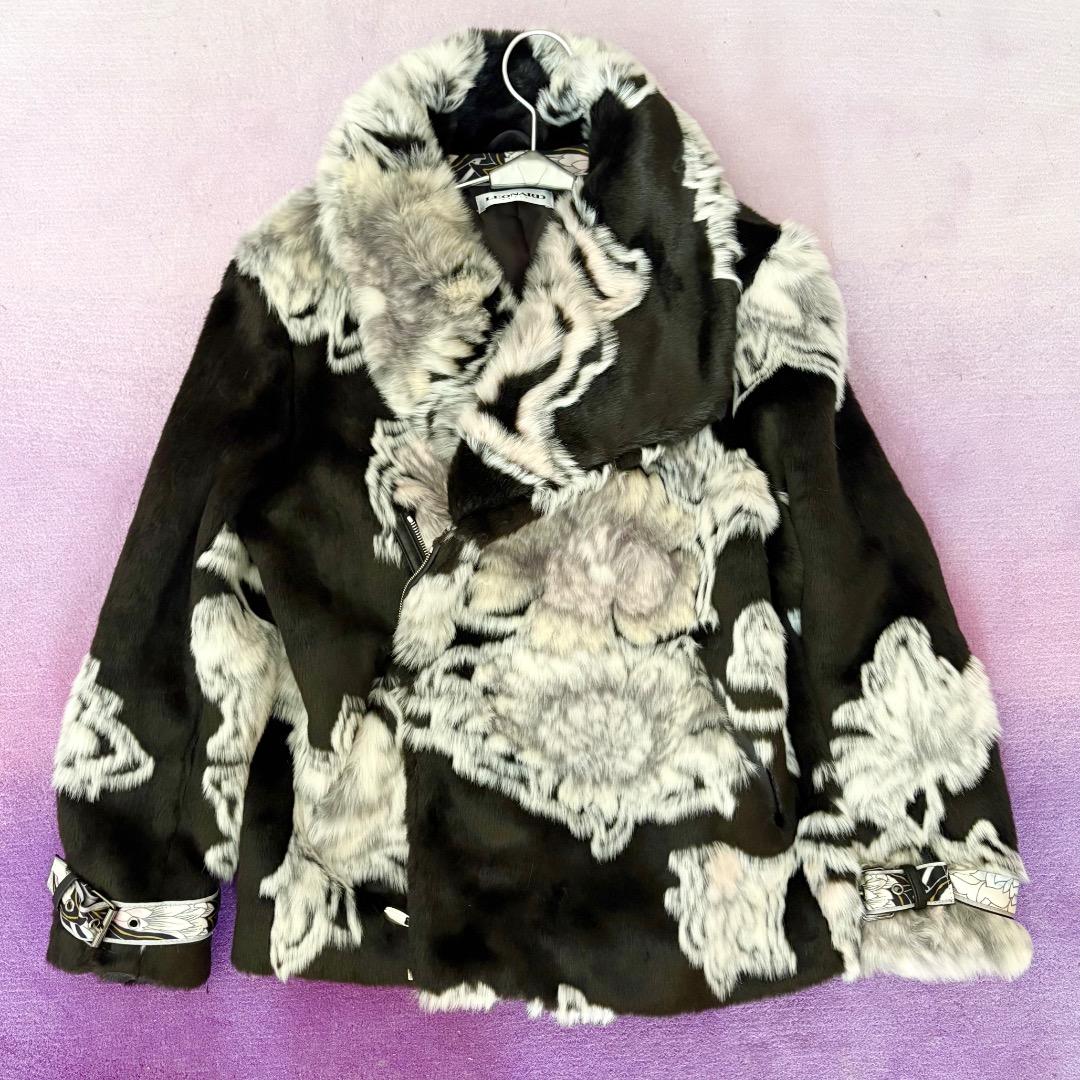 いがり様⭐︎レオナール 花柄ファーコート